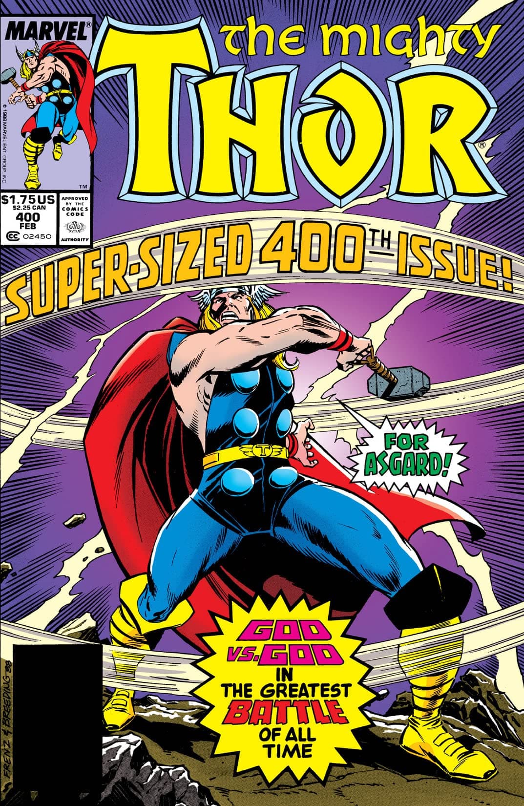 Thor #400 cover