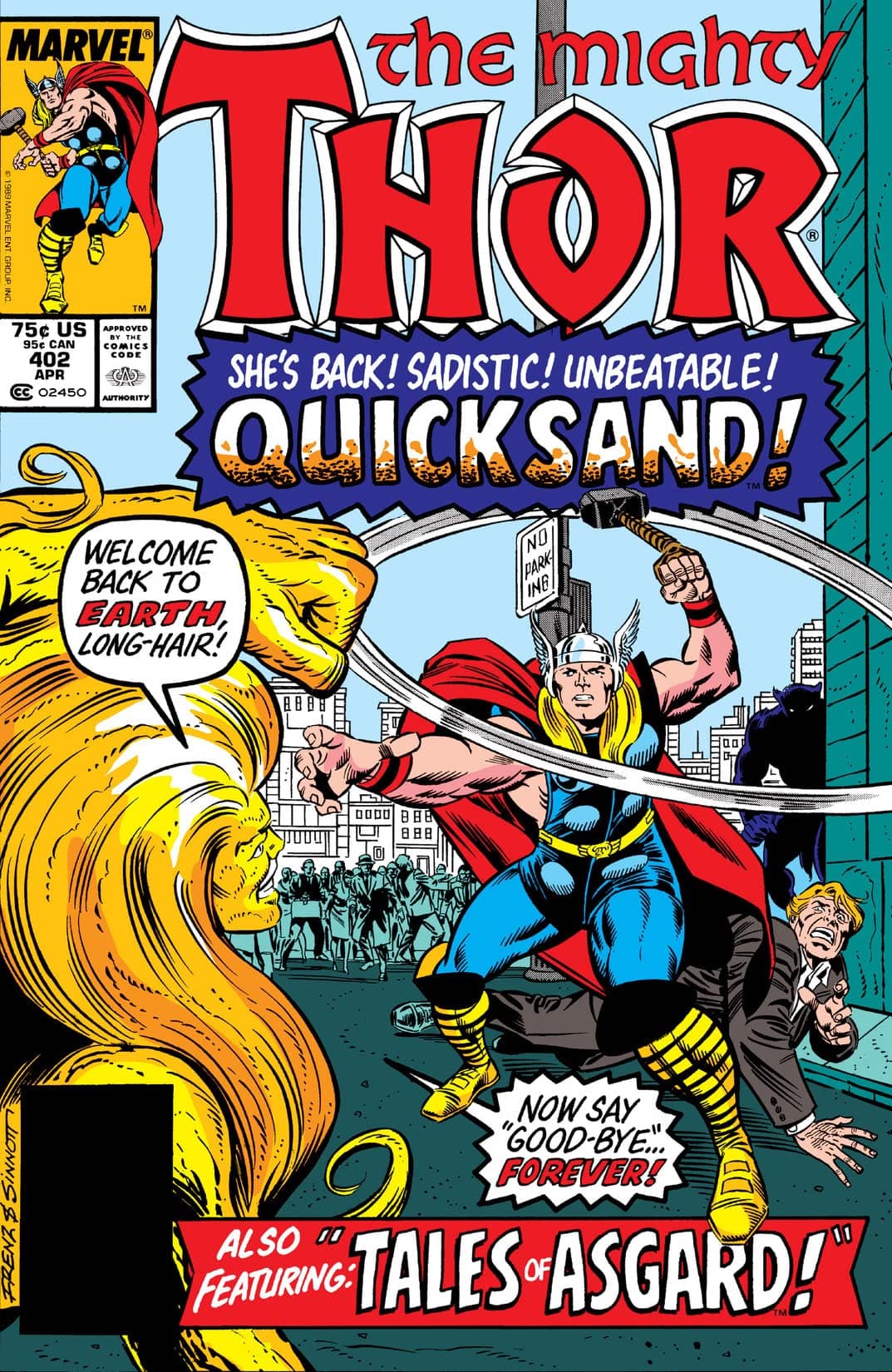 Thor #402 cover