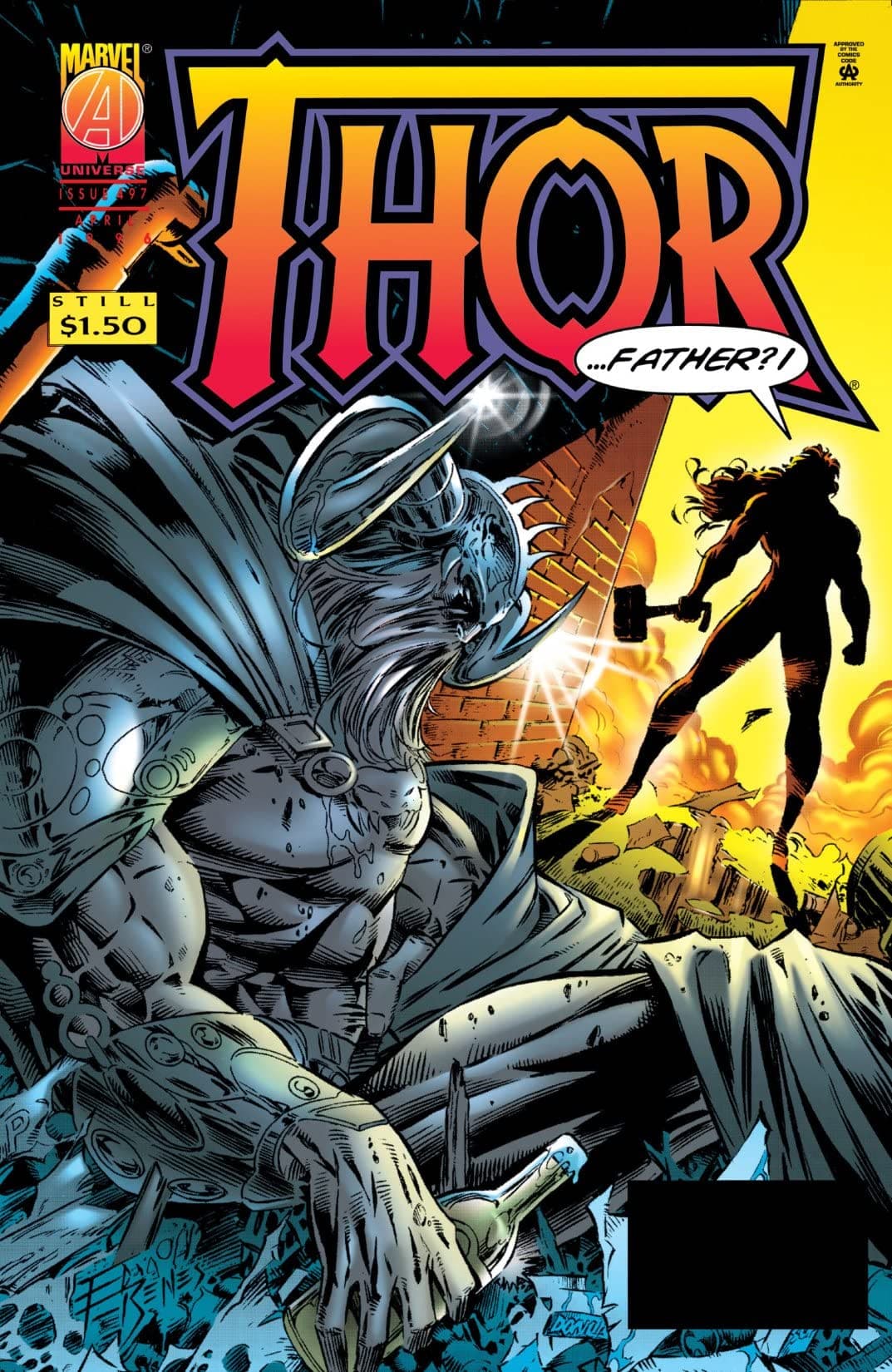 Thor #497 cover