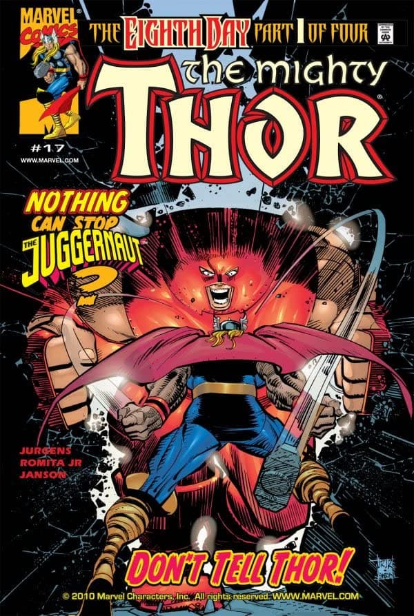 Thor #17 cover
