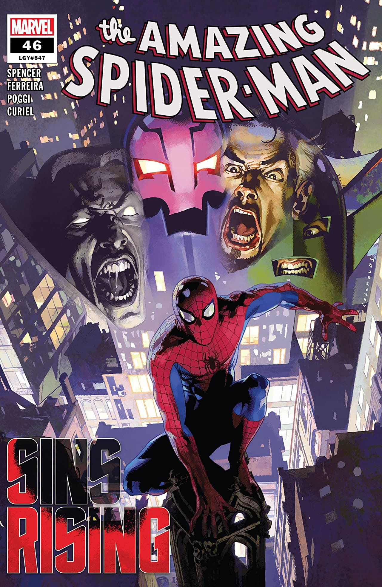 The Amazing Spider-Man #46 cover