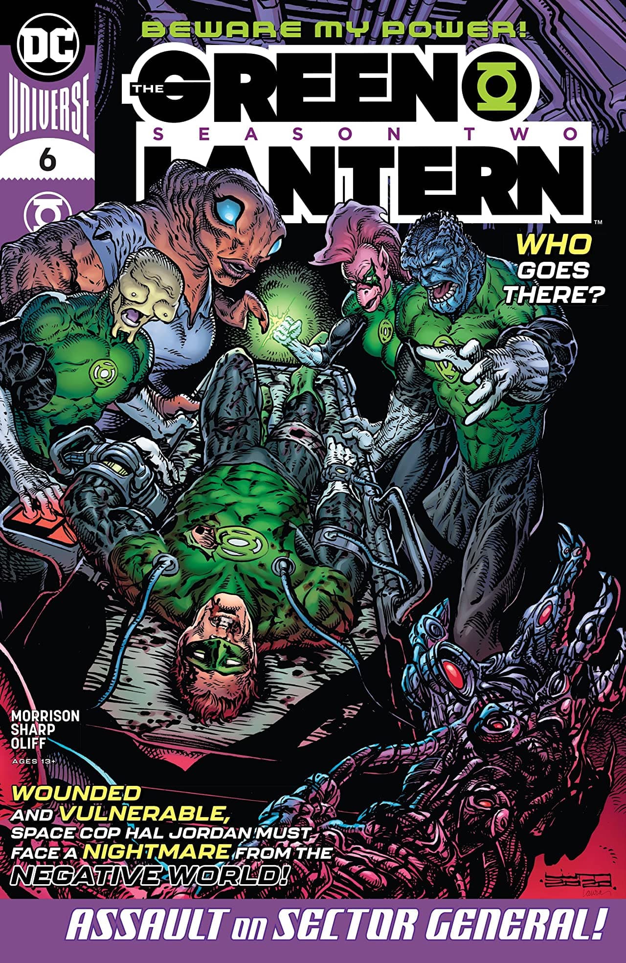 The Green Lantern Season Two #6 cover