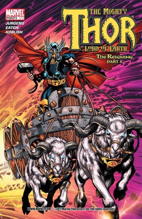 Thor #73 cover