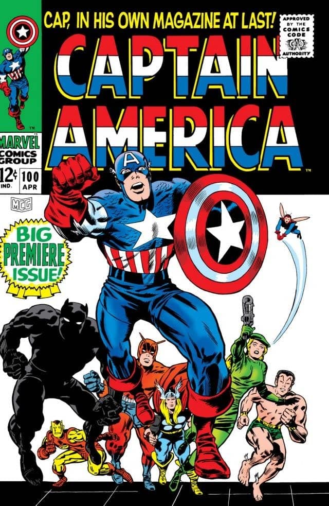 Captain America #100 cover