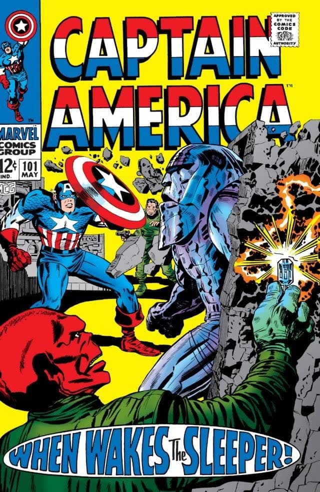 Captain America #101 cover