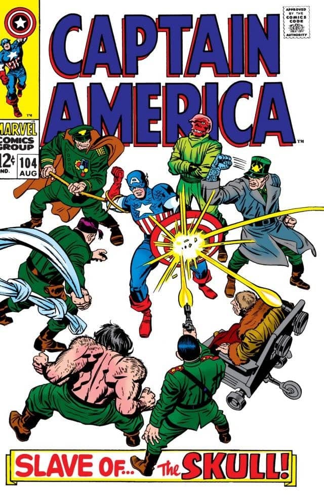 Captain America #104 cover