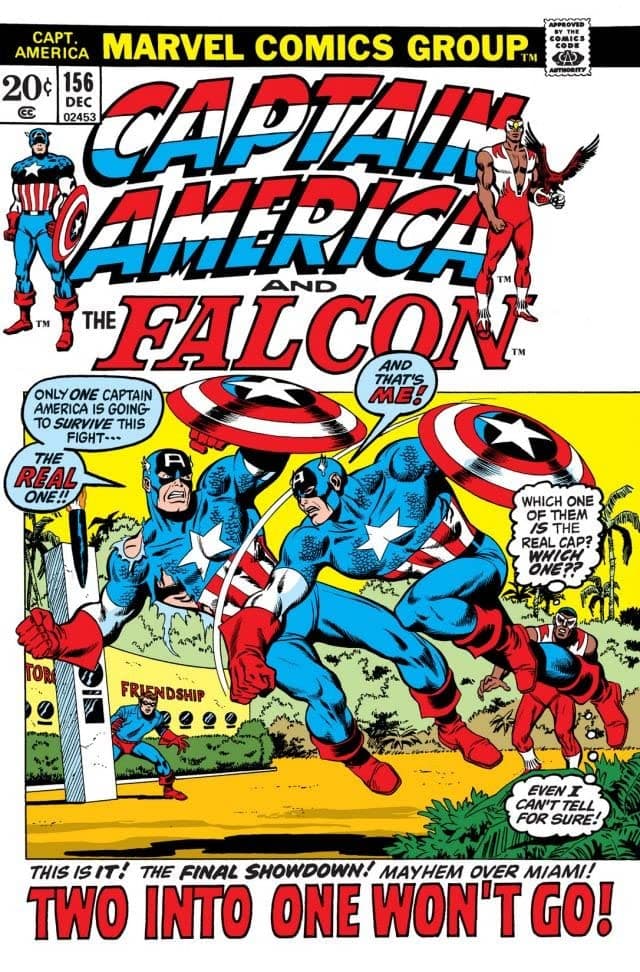 Captain America #156 cover