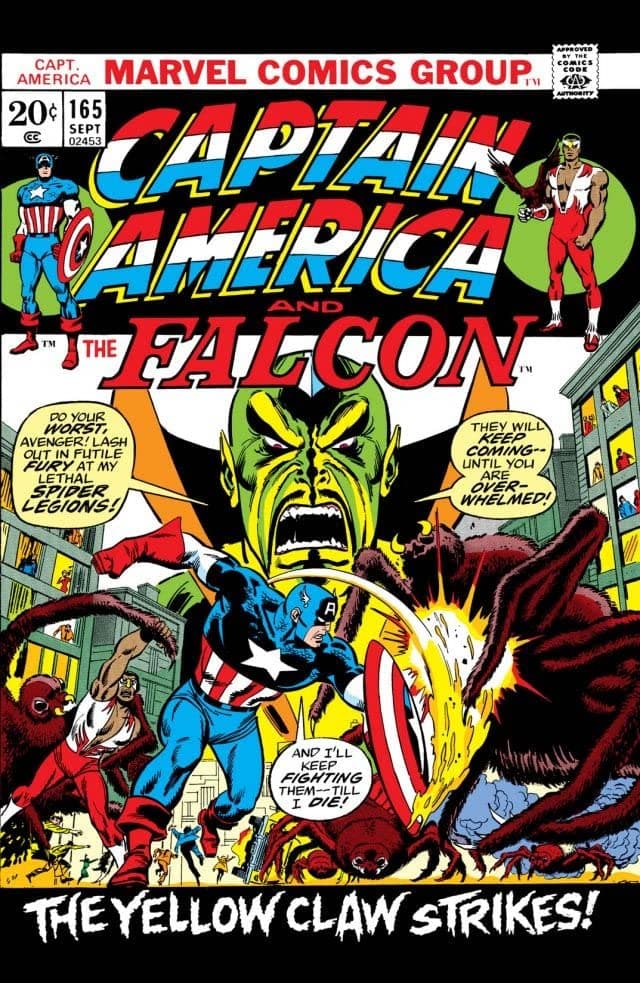 Captain America #165 cover