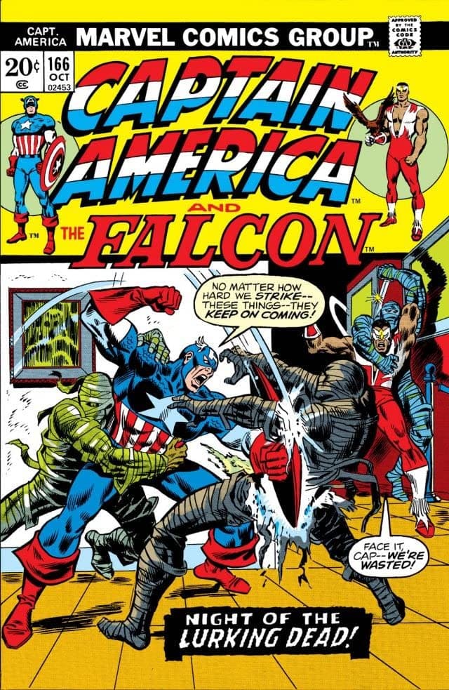 Captain America #166 cover