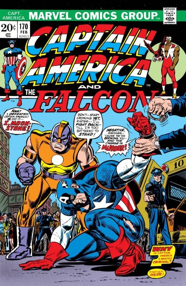Captain America #170 cover