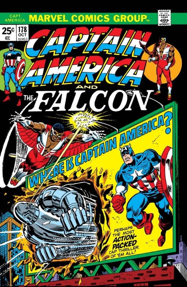 Captain America #178 cover