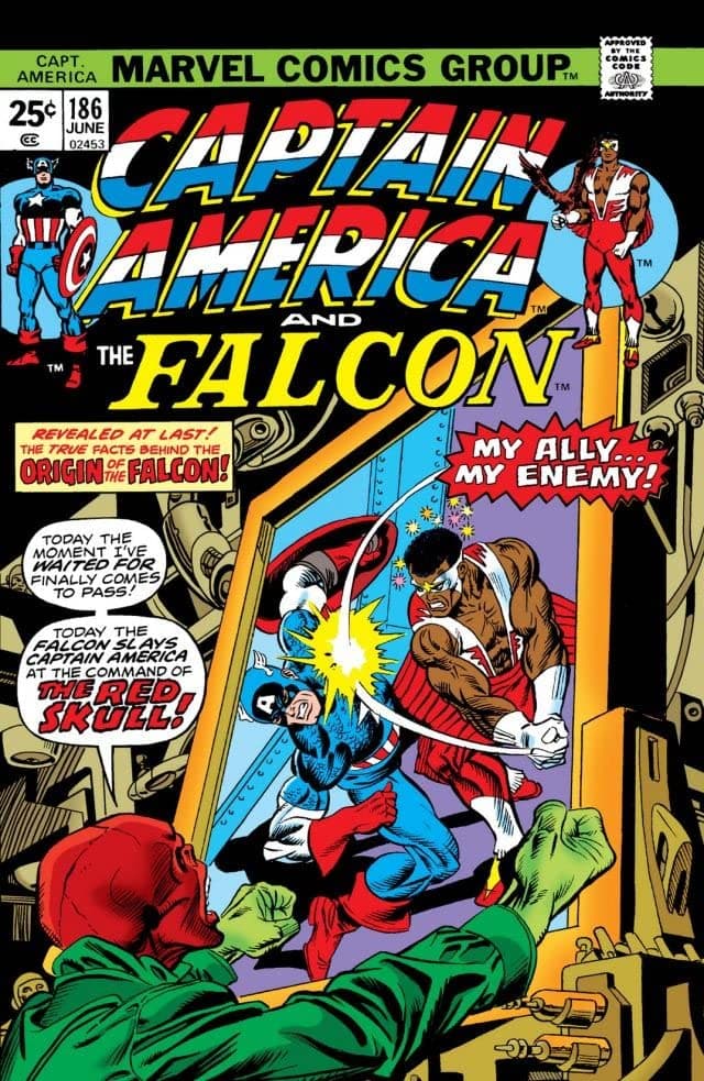 Captain America #186