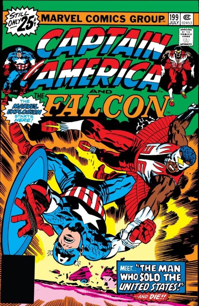 Captain America #199 cover
