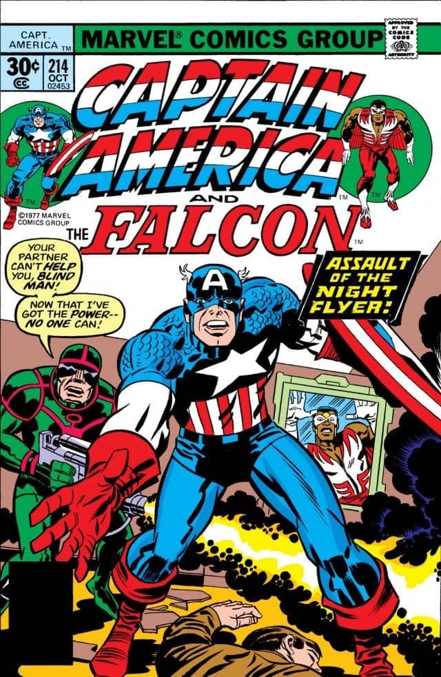 Captain America #214 cover