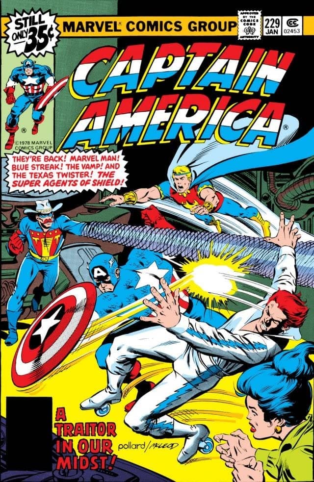 Captain America #229 cover