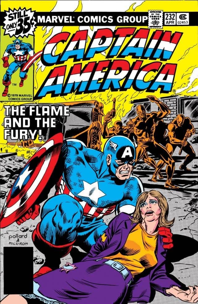 Captain America #232 cover