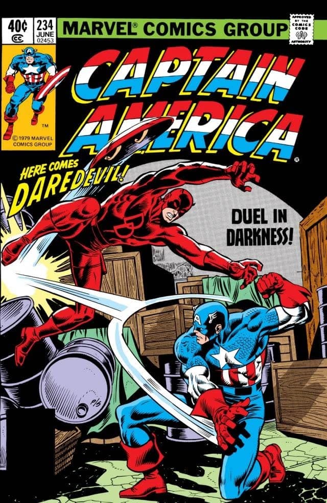 Captain America #234 cover