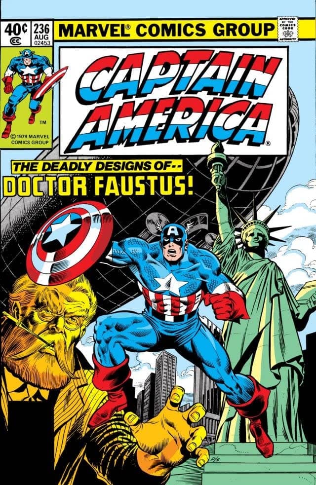 Captain America #236 cover