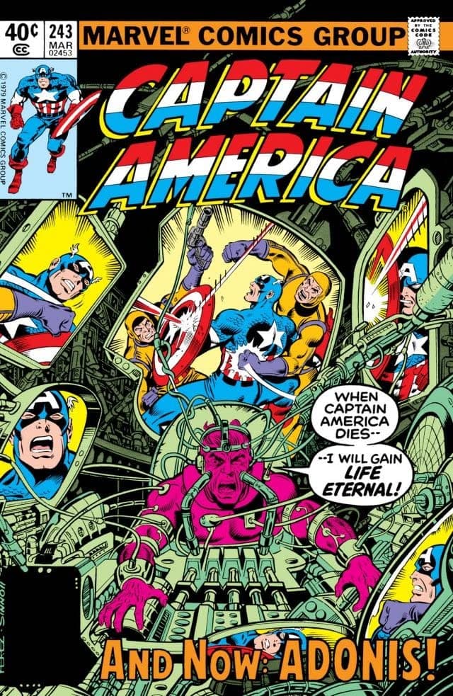 Captain America #243 cover