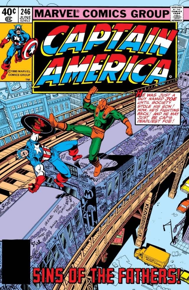 Captain America #246 cover