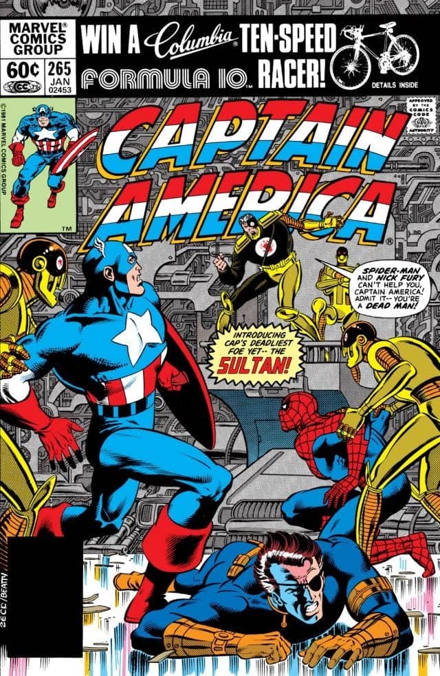 Captain America #265 cover