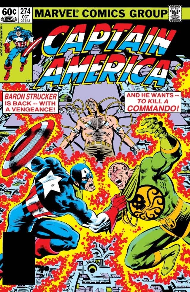 Captain America #274 cover
