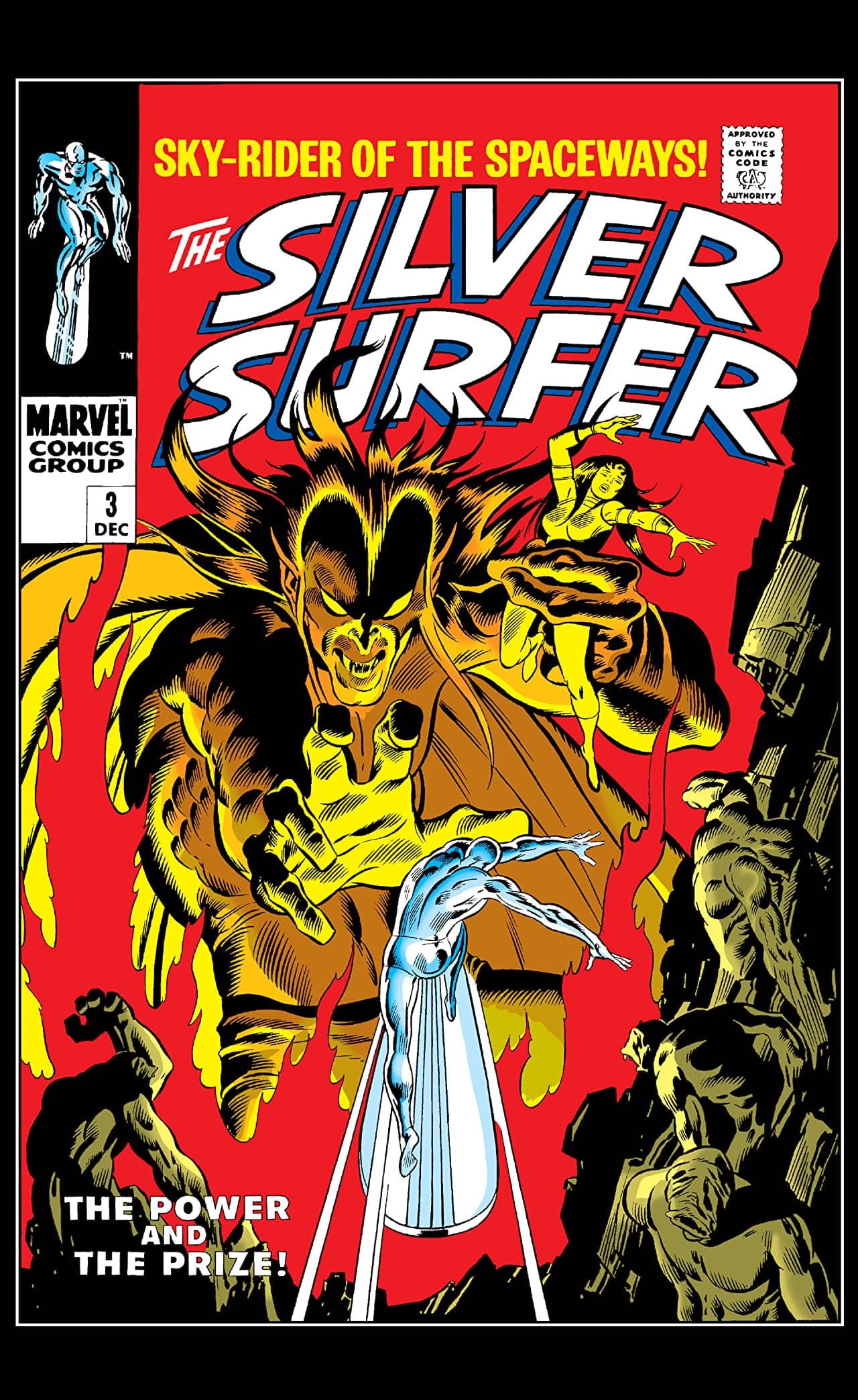 The Silver Surfer #3 cover
