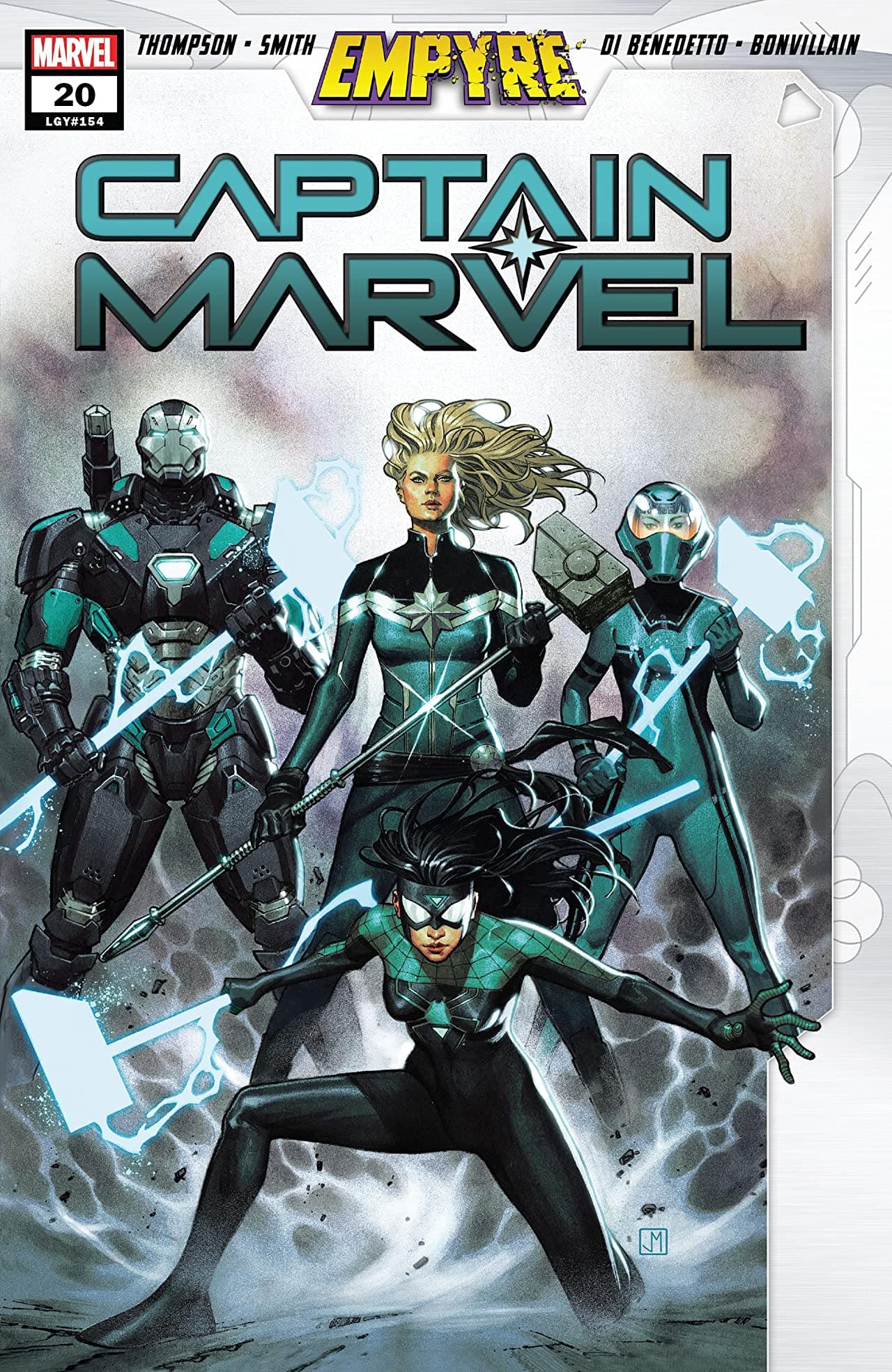 Captain Marvel #20 cover