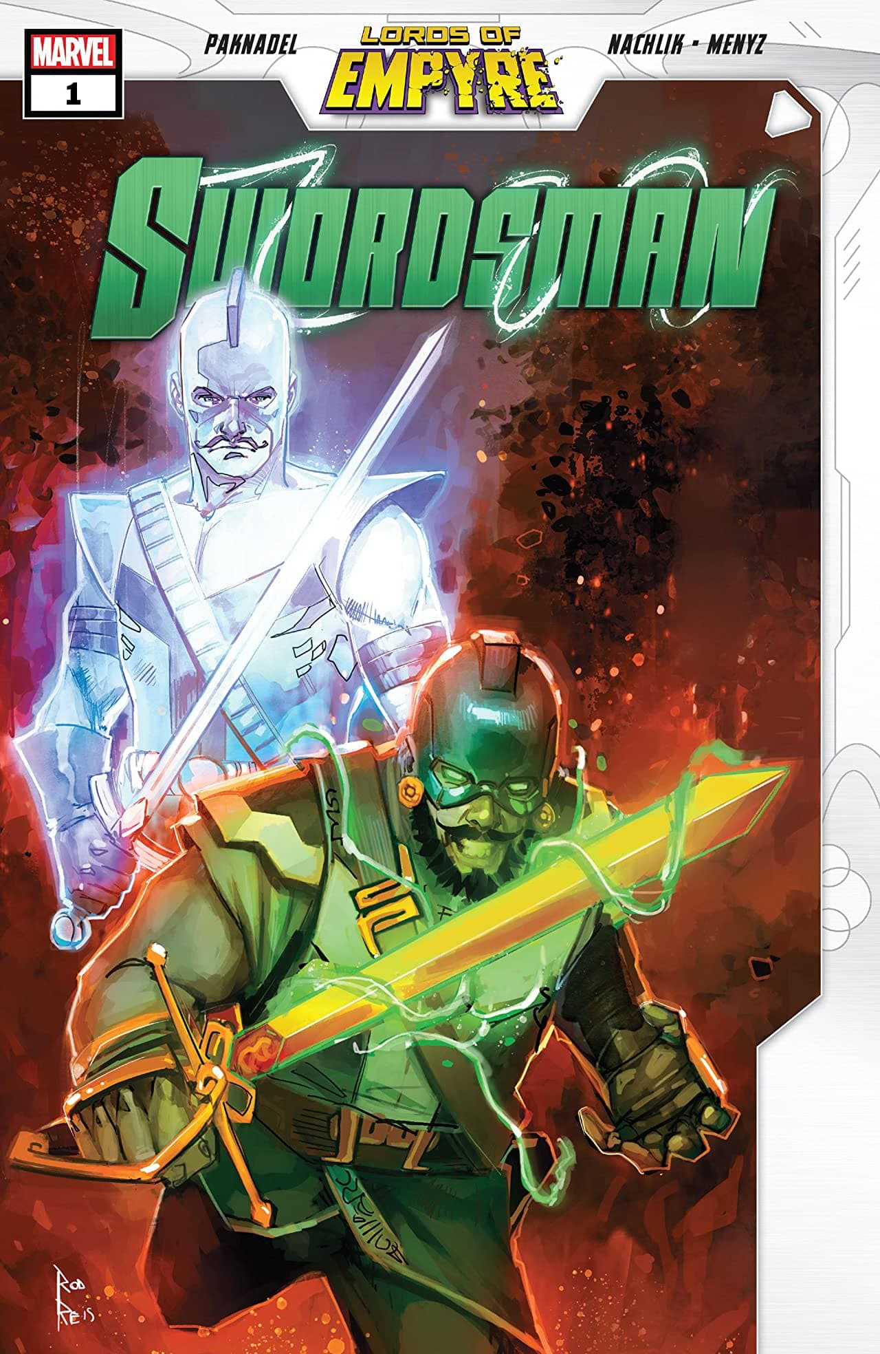 Lords of Empyre: Swordsman cover — © Marvel Comics