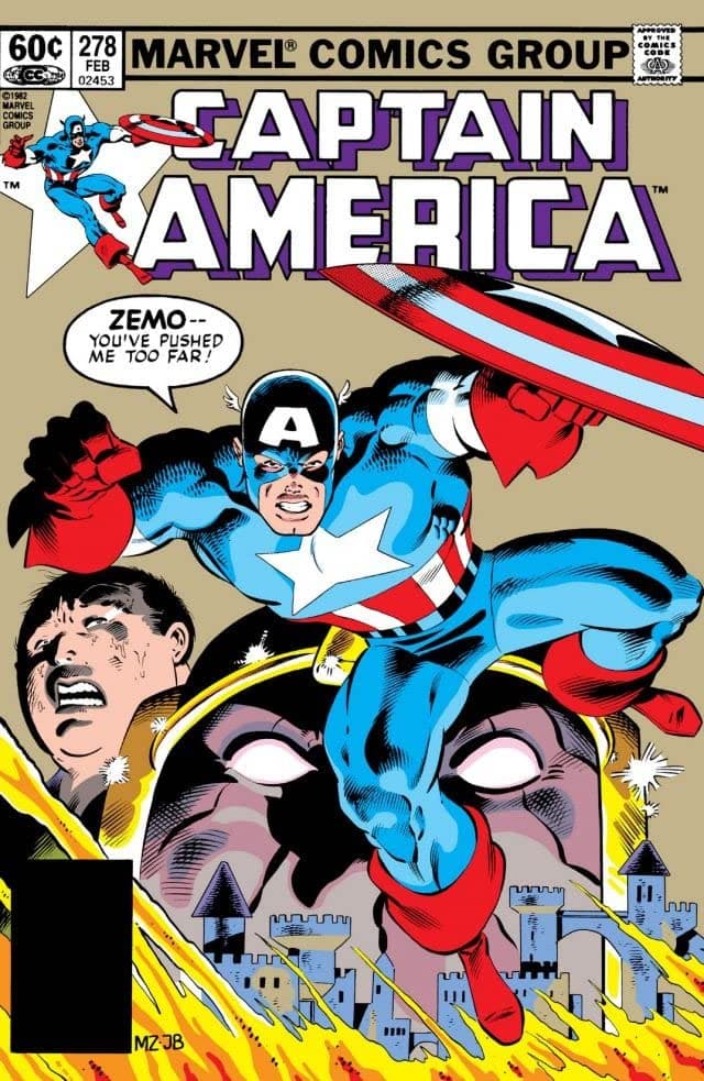 Captain America #278 cover
