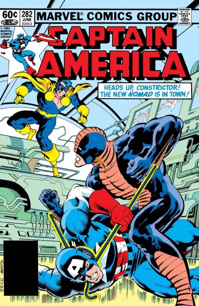 Captain America #282 cover
