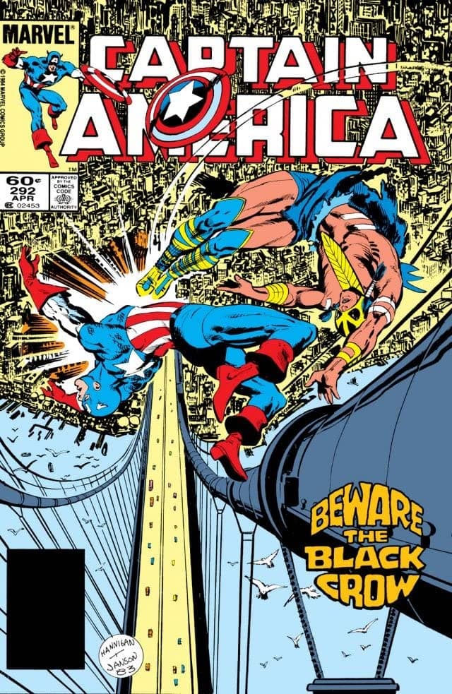 Captain America #292 cover