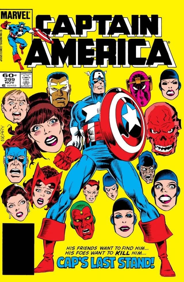 Captain America #299 cover