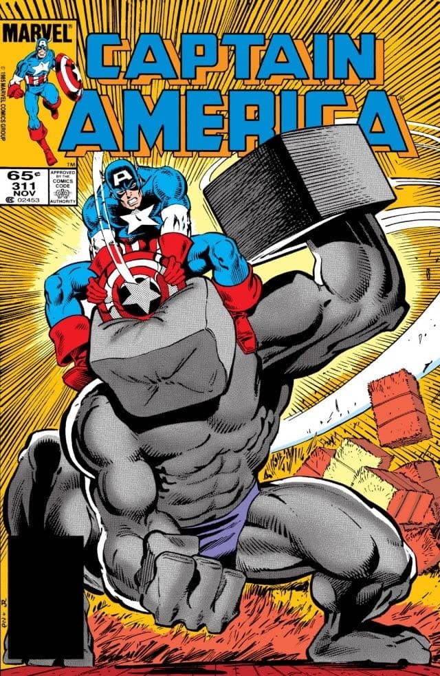 Captain America #311 cover