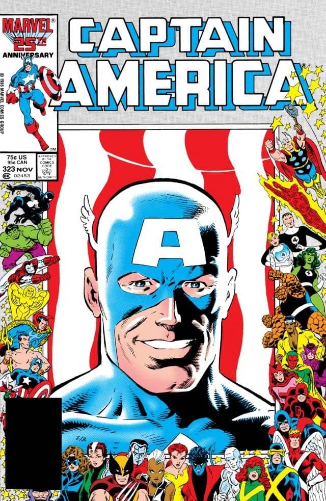 Captain America #323 cover