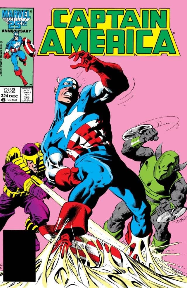 Captain America #324 cover