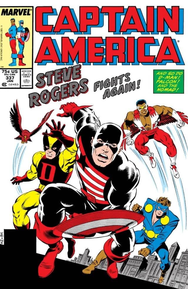 Captain America #337 cover