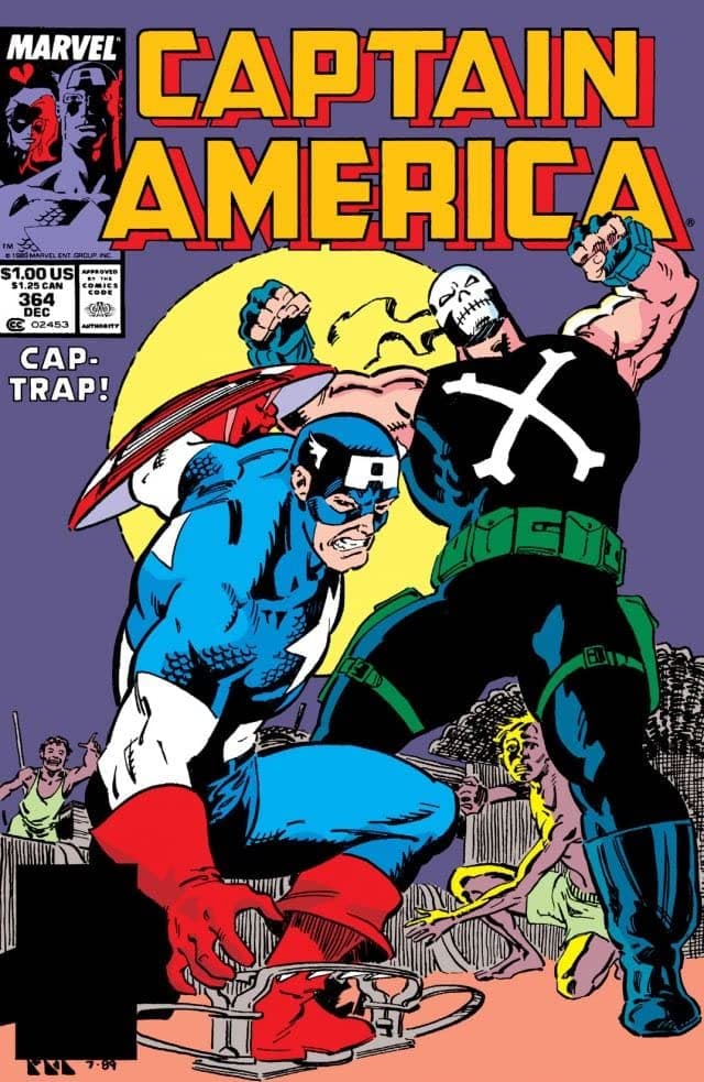 Captain America #364 cover