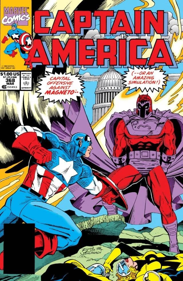 Captain America #368 cover