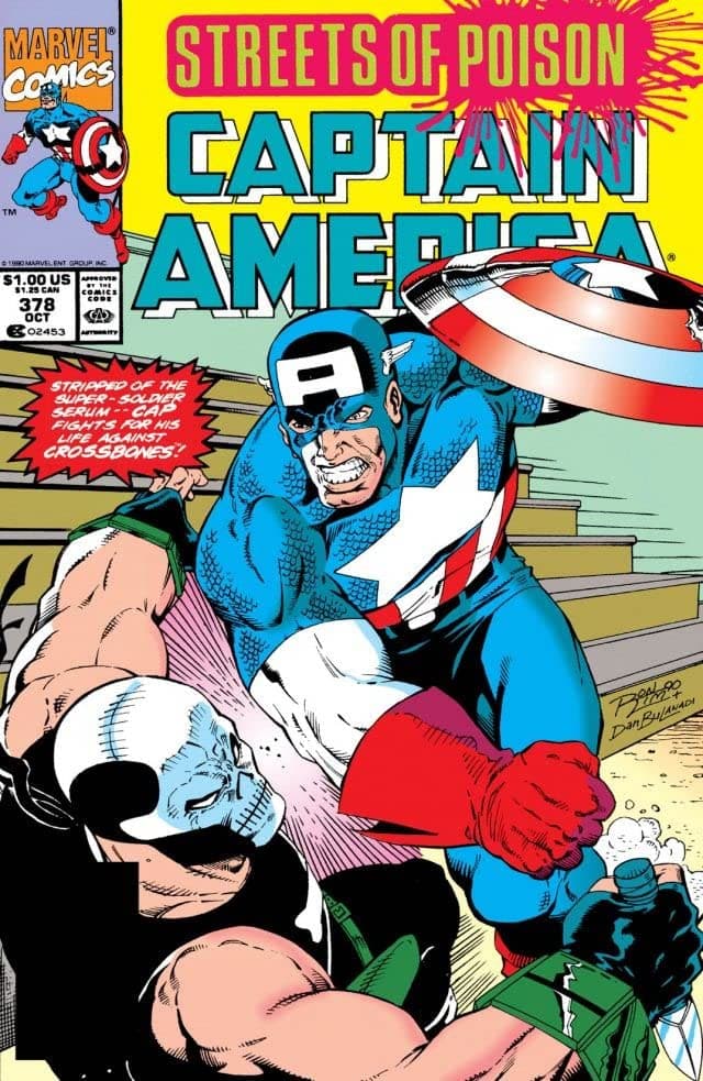 Captain America #378 cover