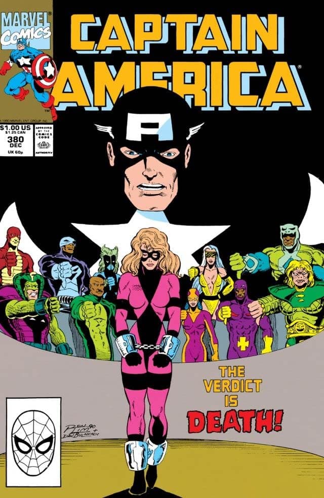 Captain America #380 cover