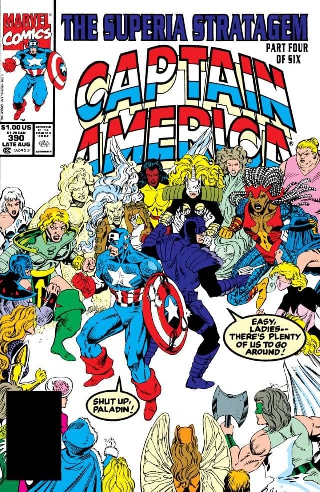 Captain America #390 cover
