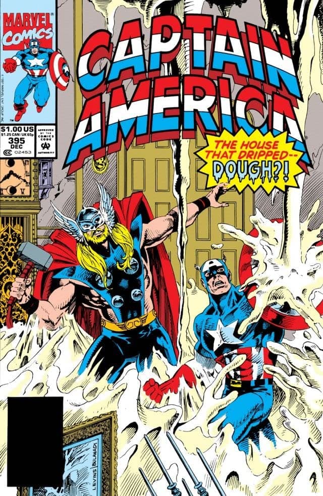 Captain America #395 cover