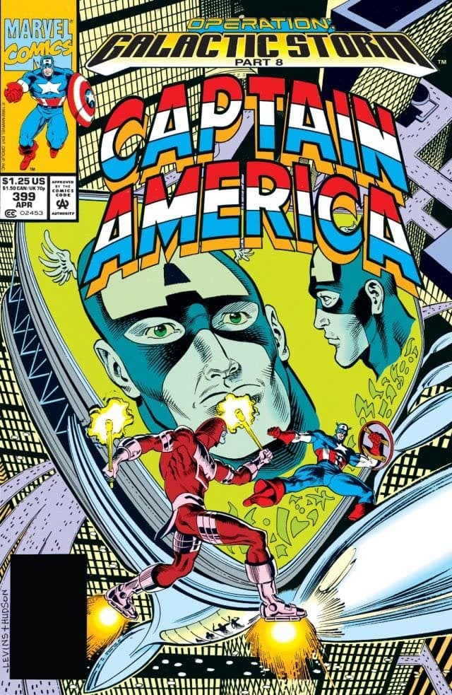 Captain America #399 cover