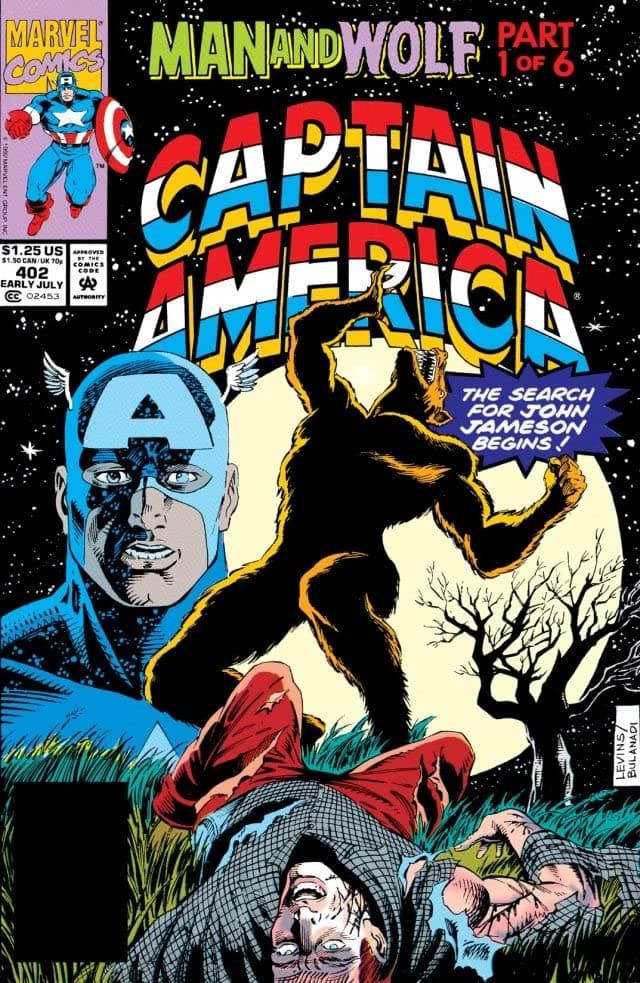 Captain America #402 cover
