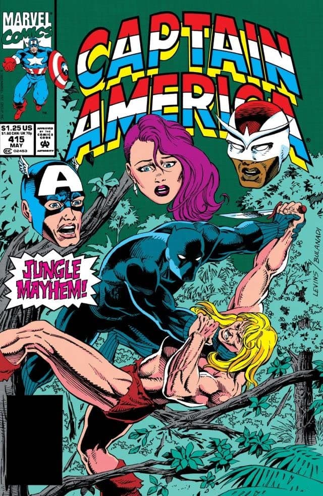 Captain America #415 cover
