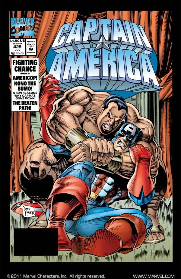 Captain America #429 cover