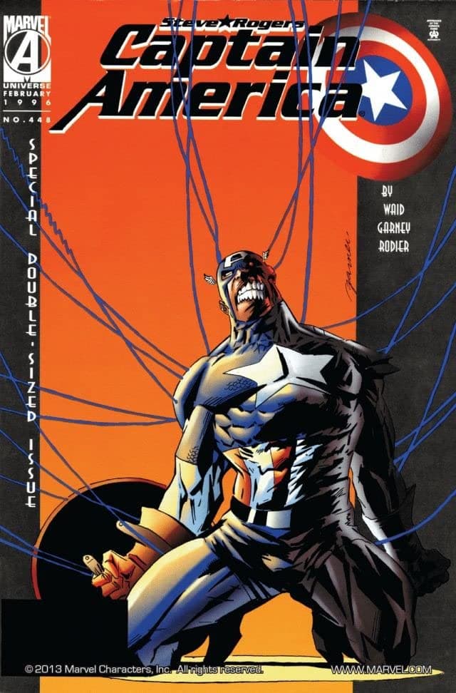 Captain America #448 cover