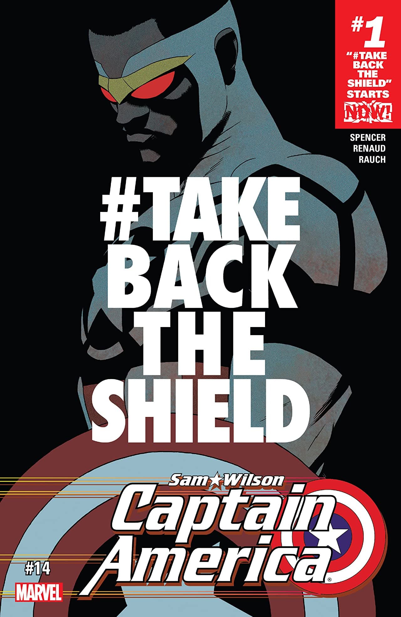 Captain America: Sam Wilson #14 cover