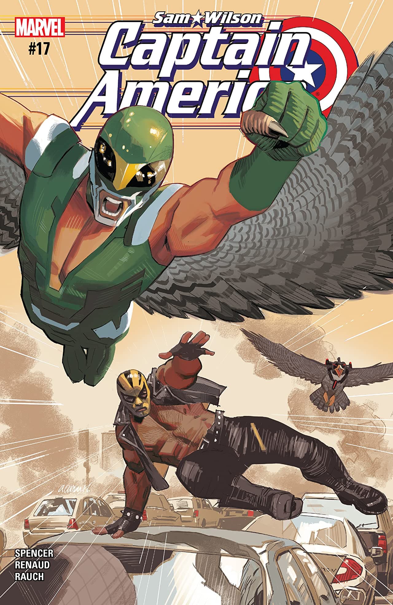 Captain America: Sam Wilson #17 cover